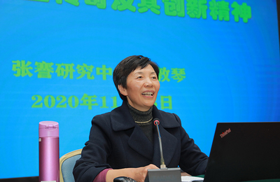 王敦琴教授于安惠開講 張謇的實業(yè)創(chuàng)業(yè)與創(chuàng)新精神探析